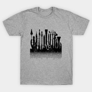 Antique Artist Tools T-Shirt